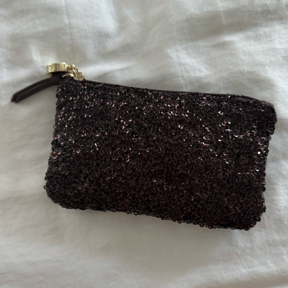 NWT LOFT Brown Wristlet